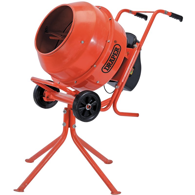 Draper Cement Mixer, 160L, Full Assembly Required DRA-99511
