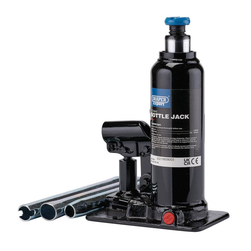 Draper Expert Hydraulic Bottle Jack, 5 Tonne DRA-99767