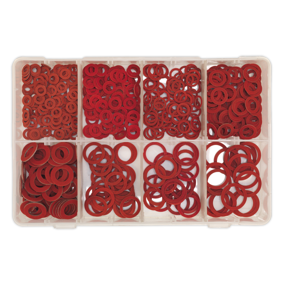 Sealey 600pc Fibre Washer Assortment - Metric AB014FW