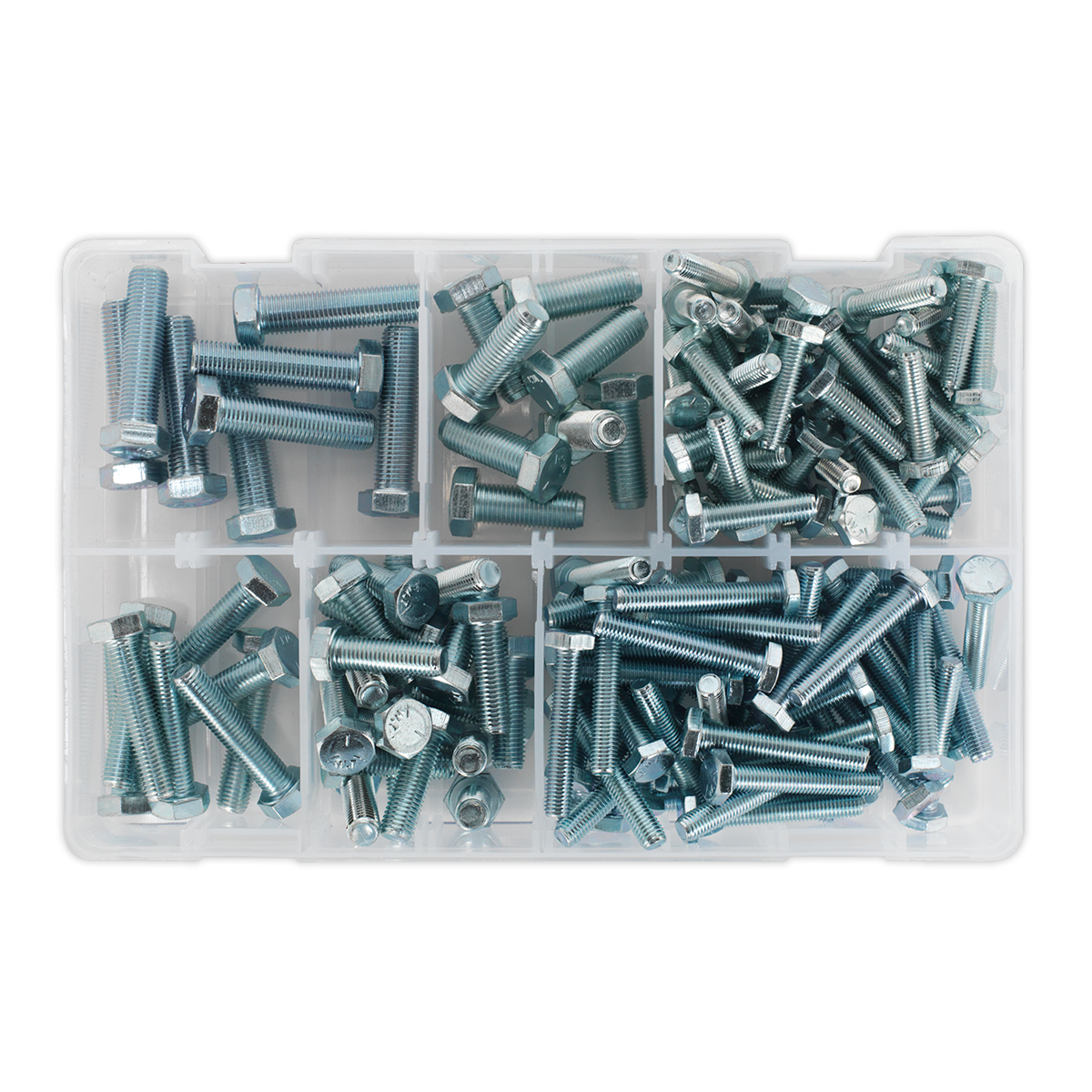 Sealey 144pc Setscrew Assortment 1/4"-3/8"UNF AB047UNF
