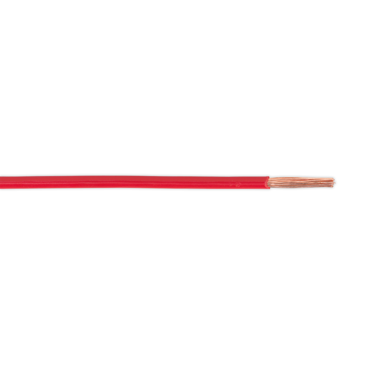 Sealey 50m 28/0.30mm Thin Wall Automotive Cable - Red AC2830RE