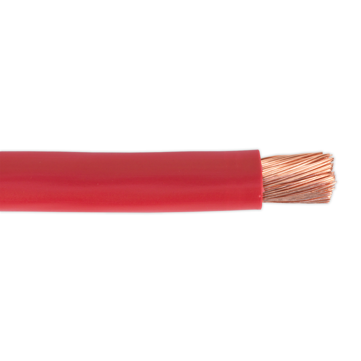 Sealey 10m 300A 315/0.40mm Automotive Starter Cable - Red AC40SQRE