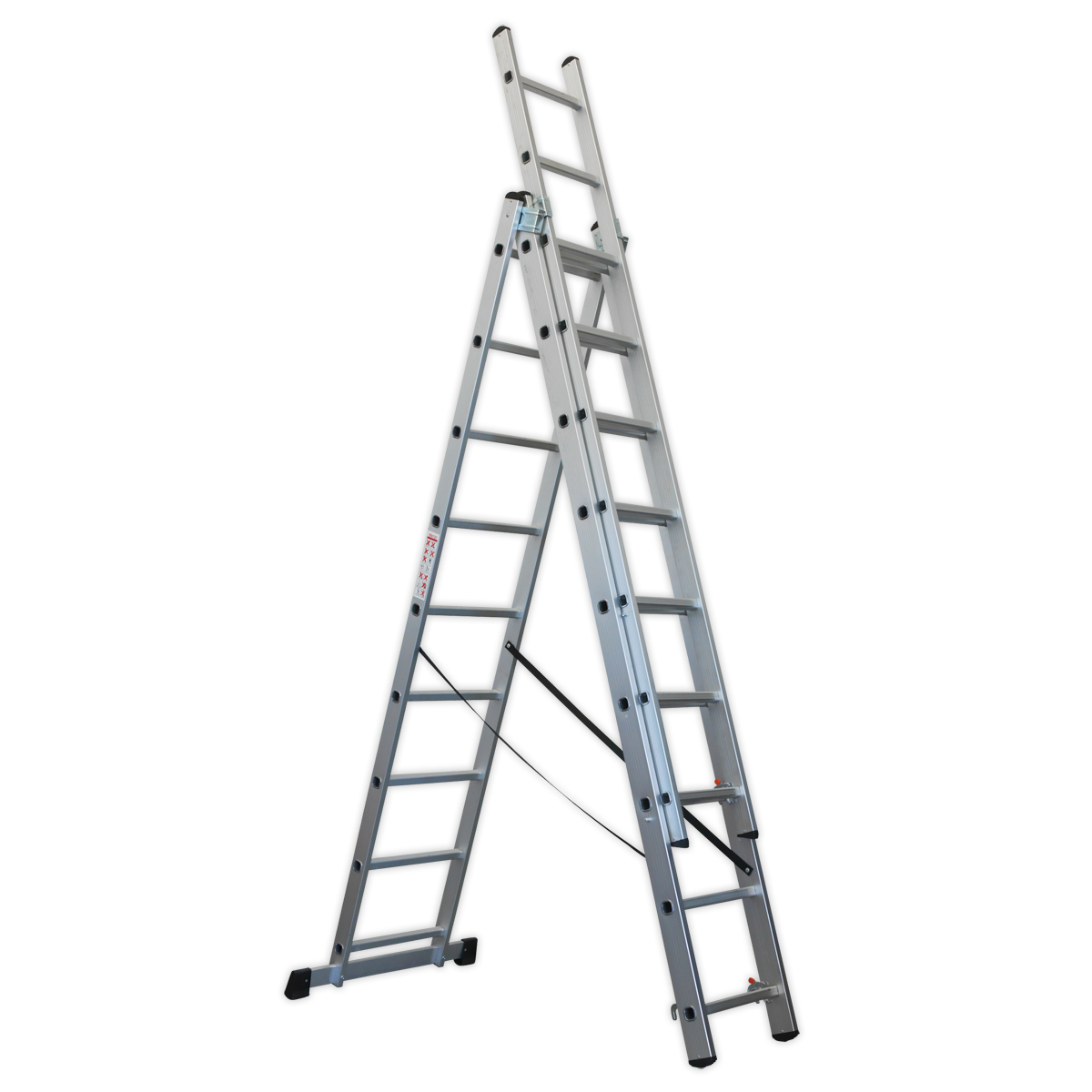 Sealey Aluminium Extension Combination Ladder 3x9 EN 131 ACL3