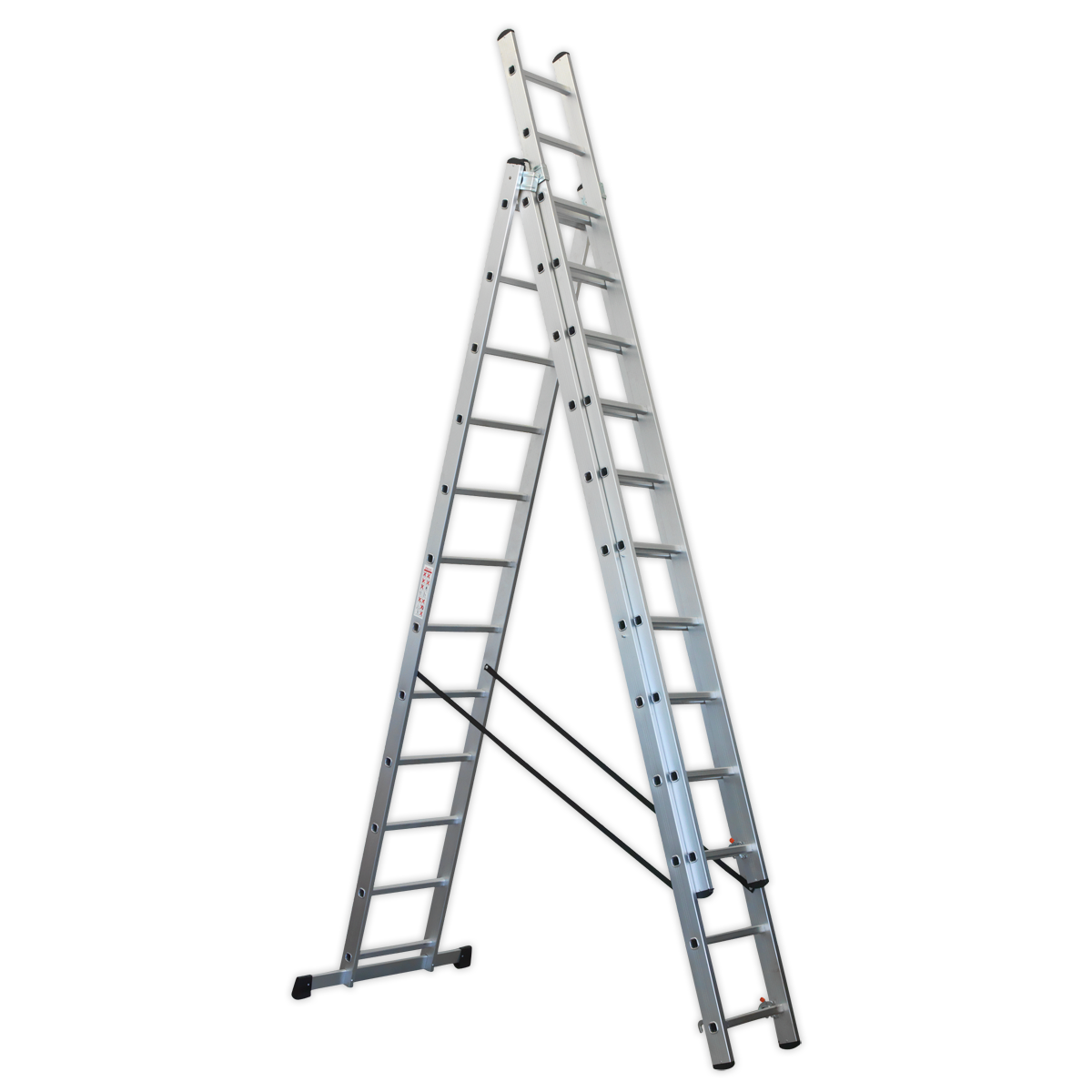 Sealey Aluminium Extension Combination Ladder 3x12 EN 131 ACL312