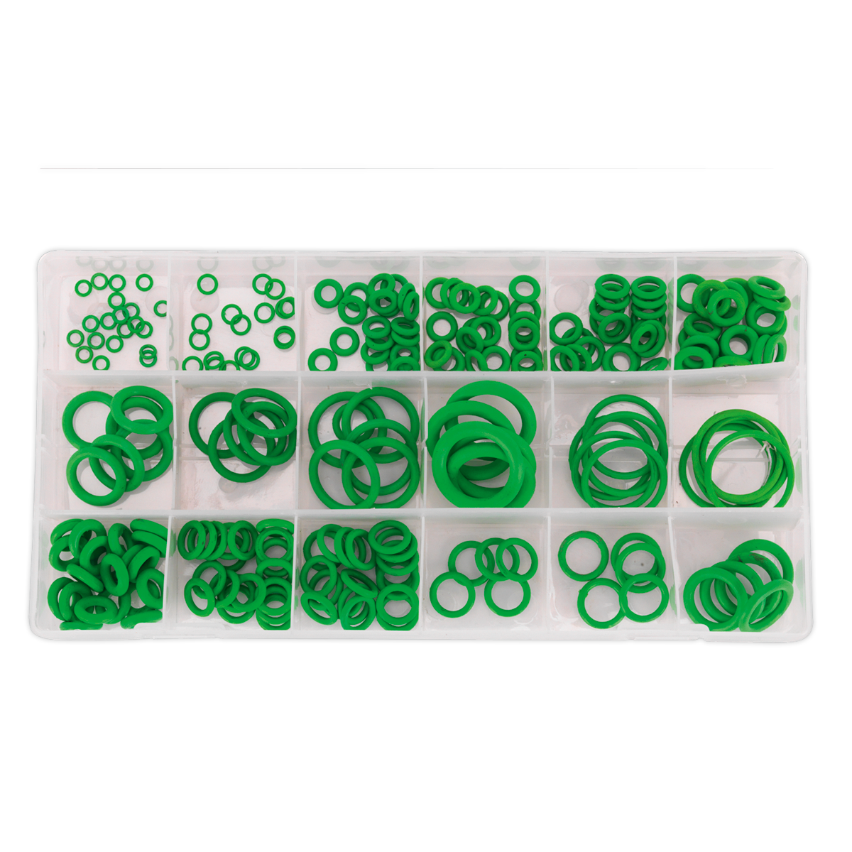 Sealey 225pc Air Conditioning Rubber O-Ring Assortment - Metric ACOR225