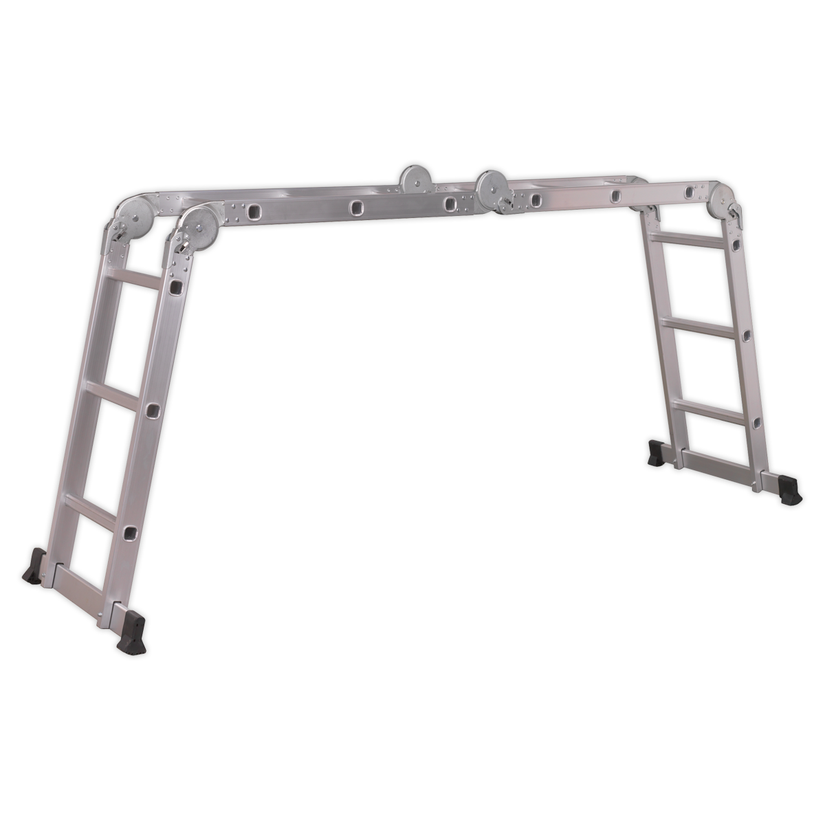 Sealey 4-Way Trade Aluminium Folding Platform Ladder EN 131 AFPL1