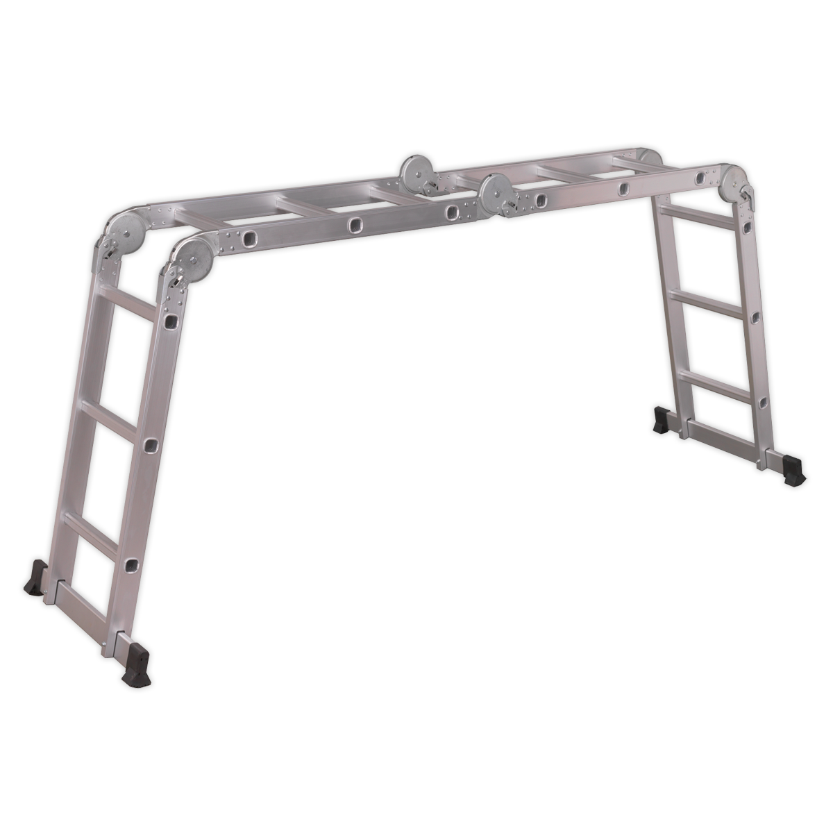 Sealey 4-Way Trade Aluminium Folding Platform Ladder EN 131 AFPL1