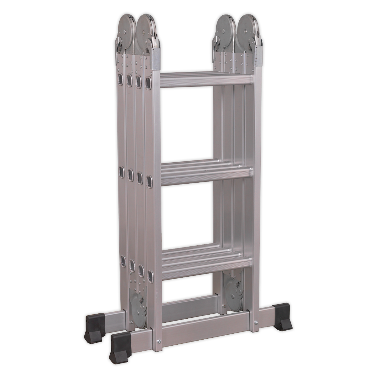 Sealey 4-Way Trade Aluminium Folding Platform Ladder EN 131 AFPL1