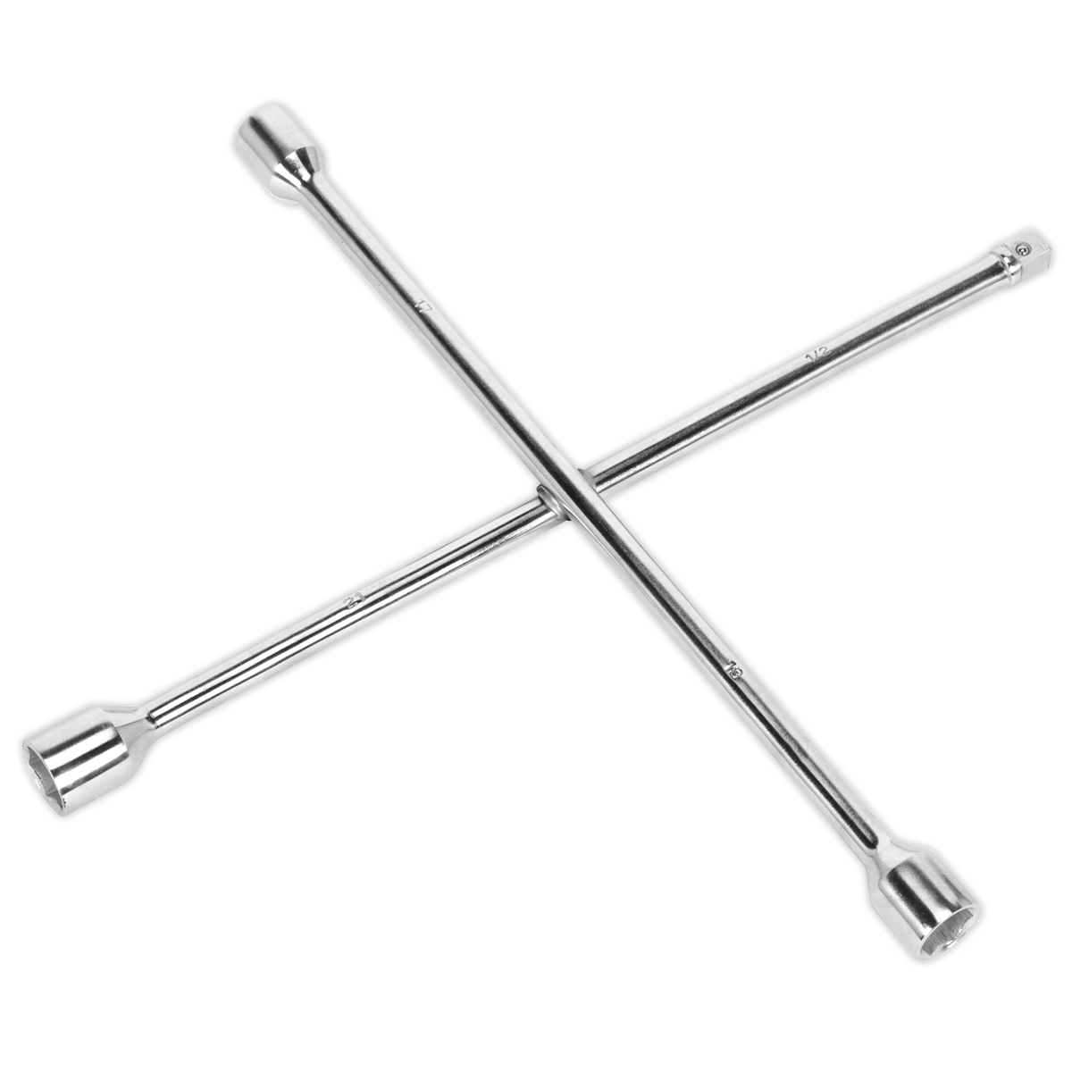 Sealey 1/2"Sq Drive Extra-Long 4-Way Wheel Brace AK2096