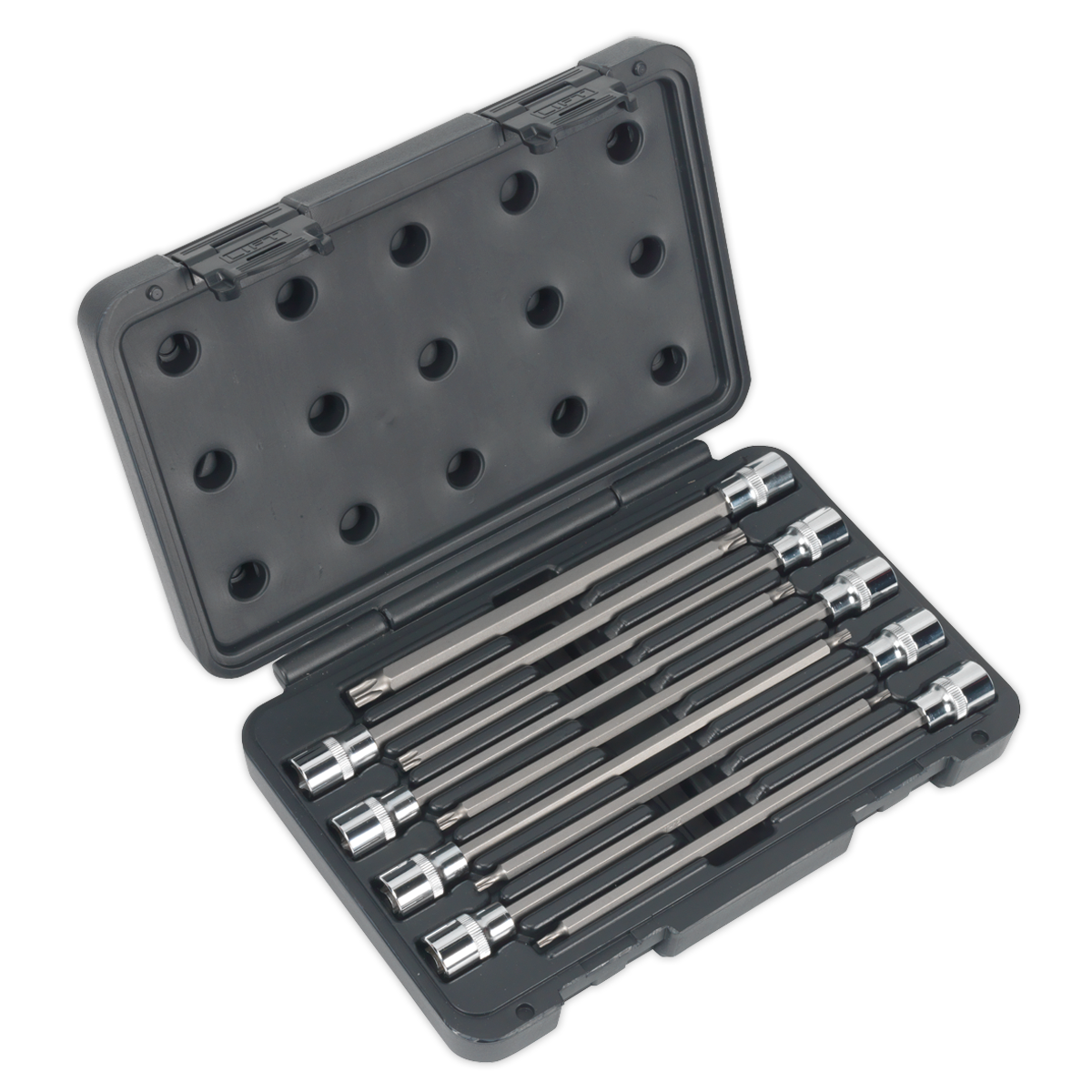 Sealey 9pc 3/8"Sq Drive TRX-Star* Socket Bit Set AK2186
