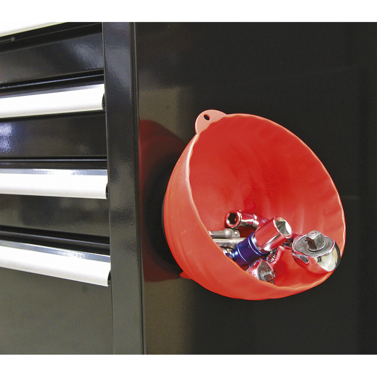 Sealey Ø150mm Magnetic Collector - Red AK2319