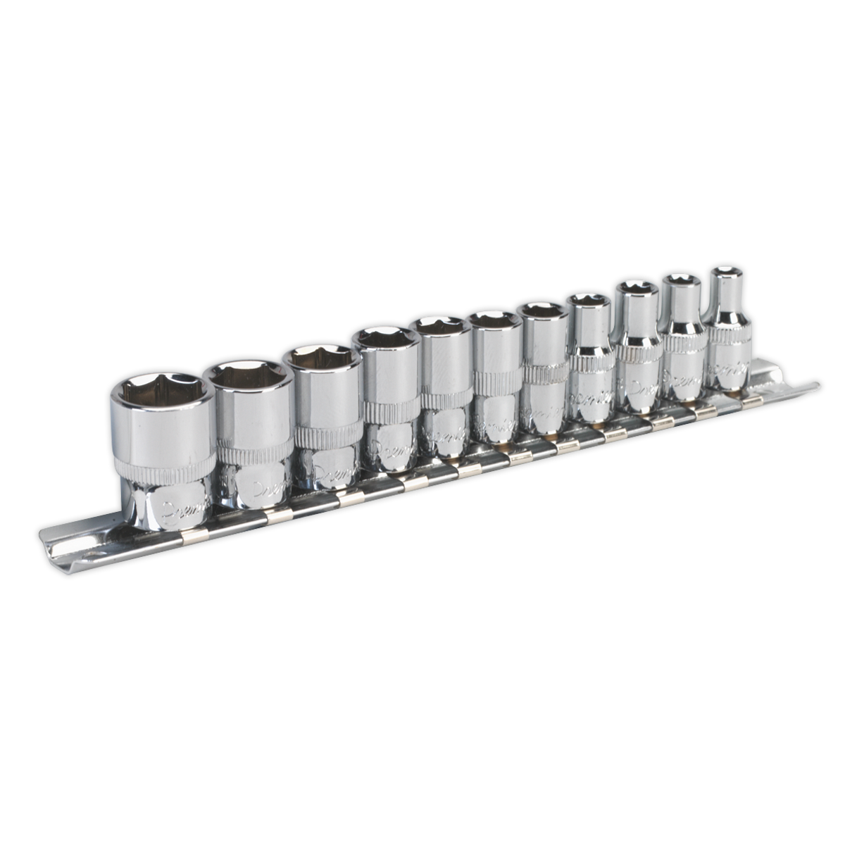 Sealey 11pc 1/4"Sq Drive WallDrive® Socket Set - Imperial AK2670