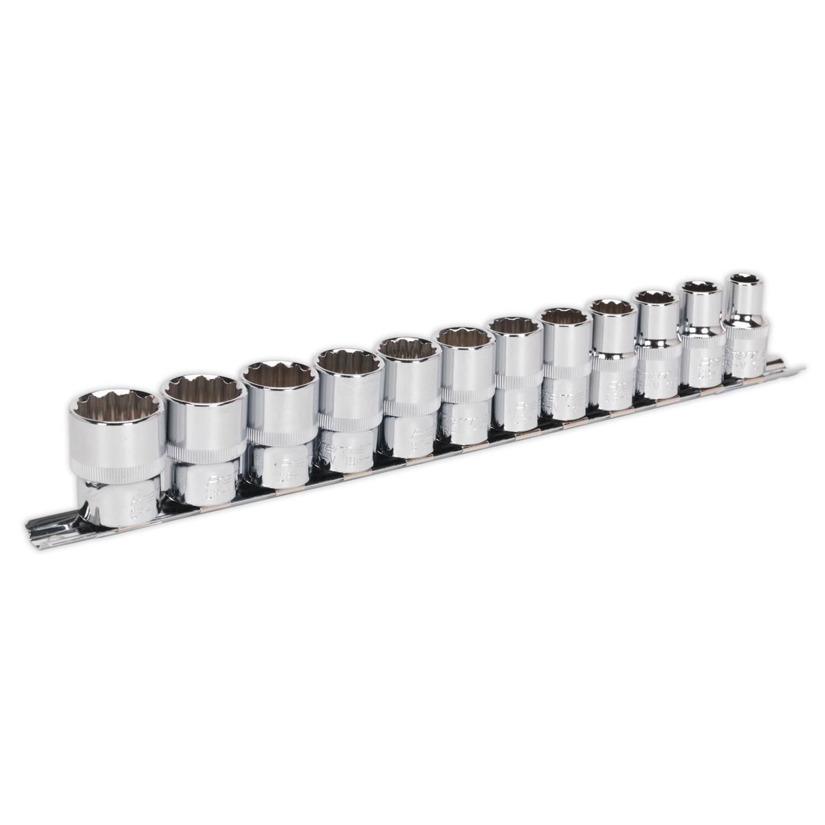 Sealey 12pc 1/2"Sq Drive 12pt WallDrive® Socket Set AK2684