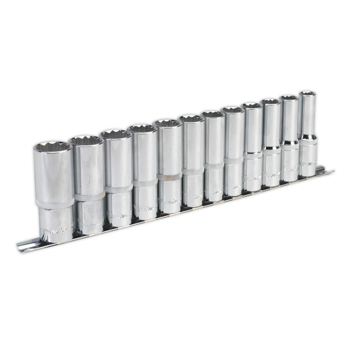 Sealey 12pc 1/2"Sq Drive 12pt Deep WallDrive® Socket Set AK2685