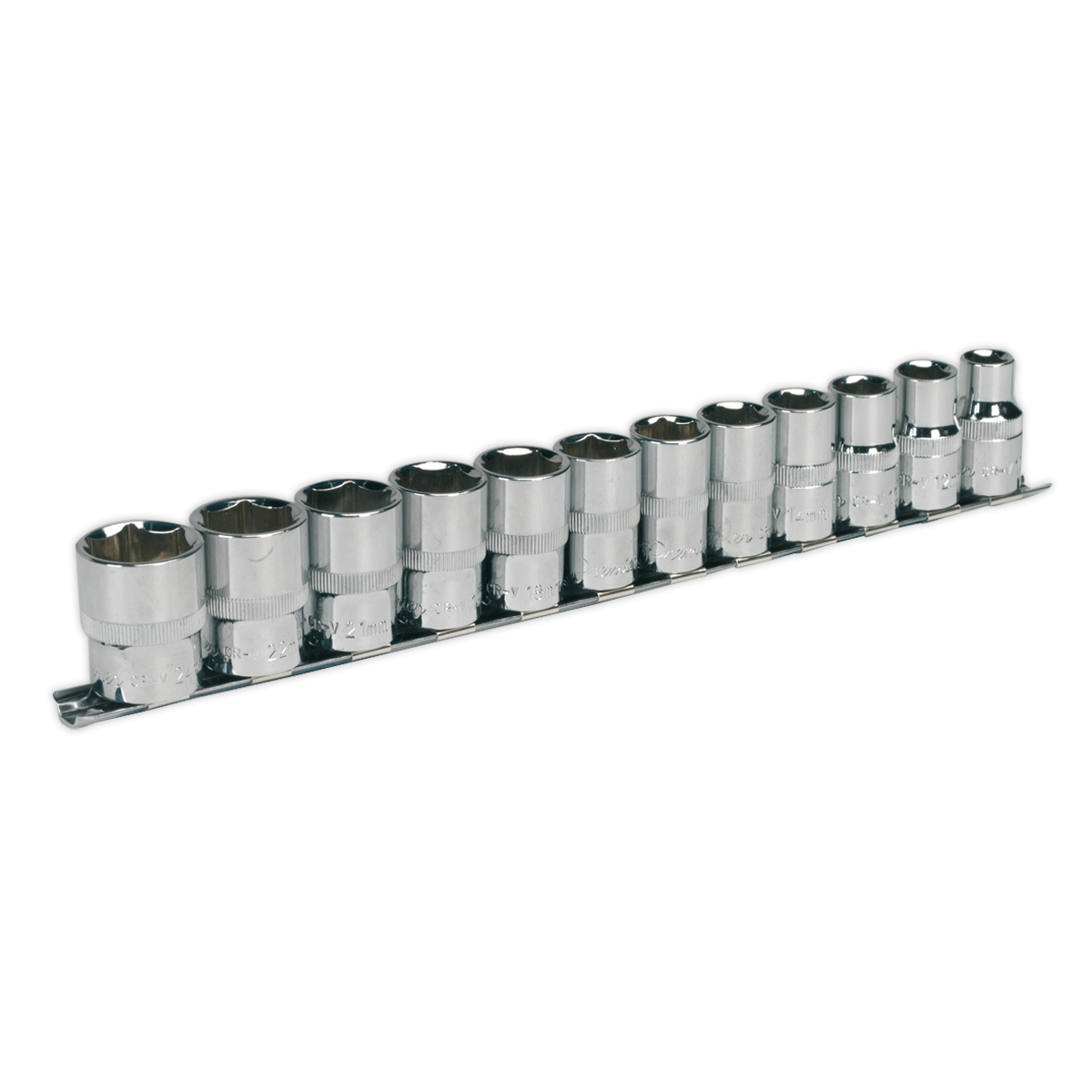 Sealey 12pc 1/2"Sq Drive WallDrive® Socket Set AK2695
