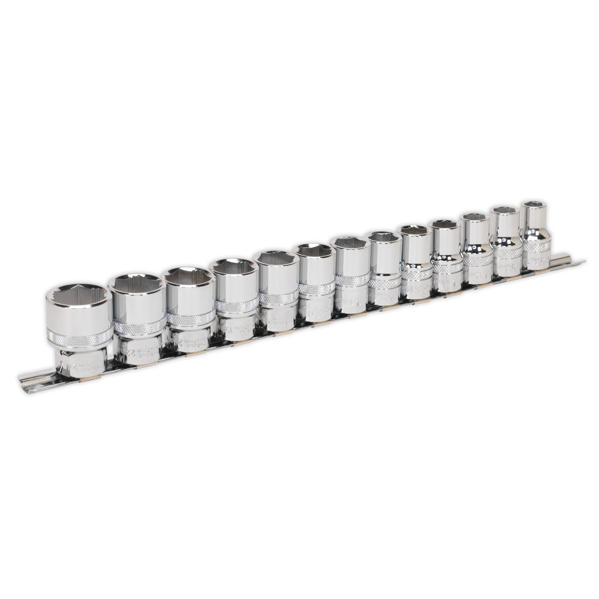Sealey 13pc 1/2"Sq Drive Lock-On™ Socket Set AK2742