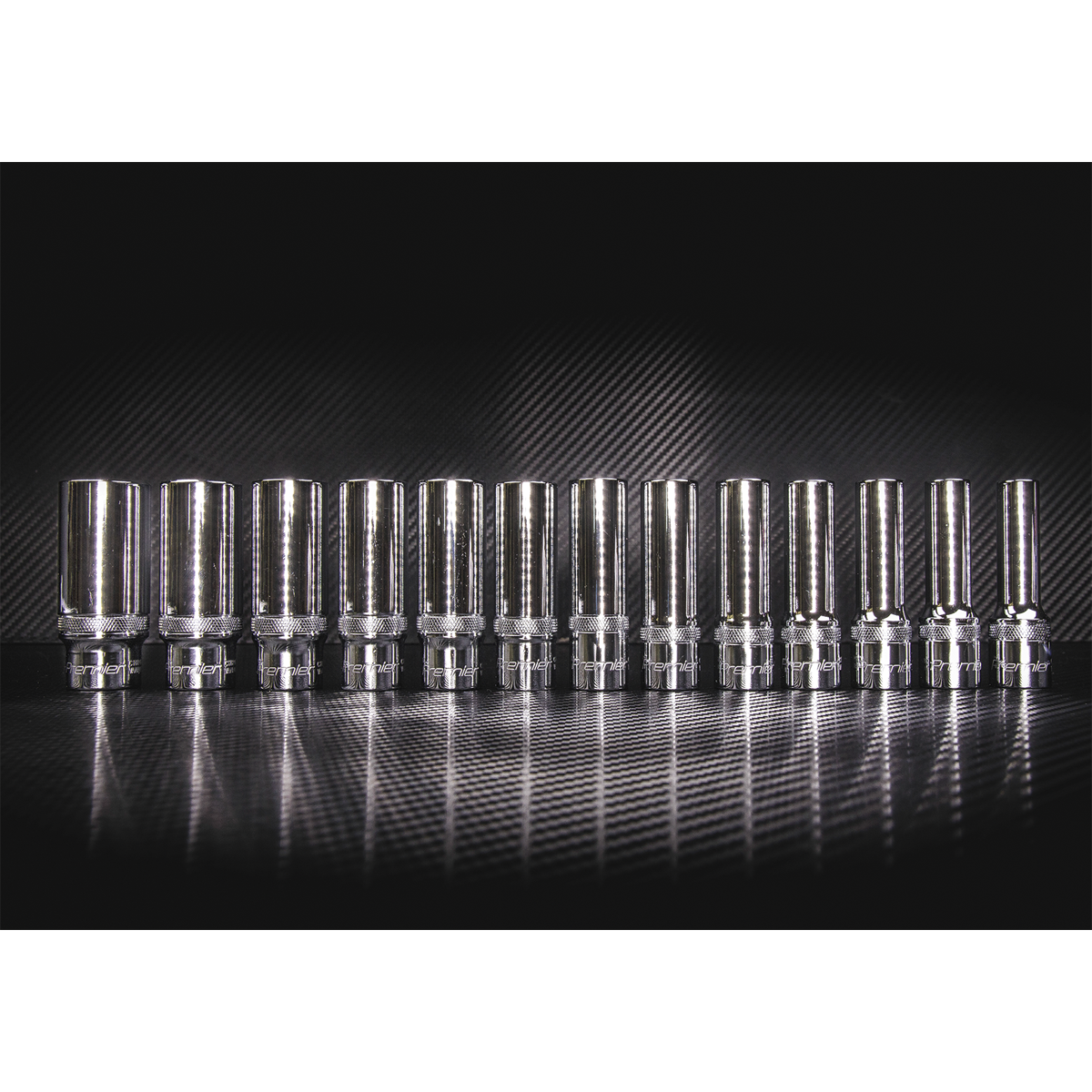 Sealey 13pc 1/2"Sq Drive Deep Lock-On™ Socket Set AK2745