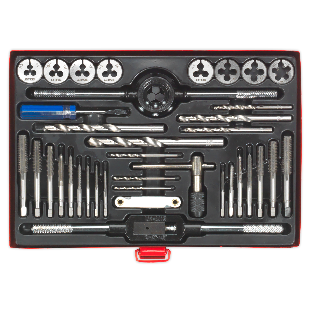 Sealey 37pc Tap & Die Set Split Dies - Metric AK3037