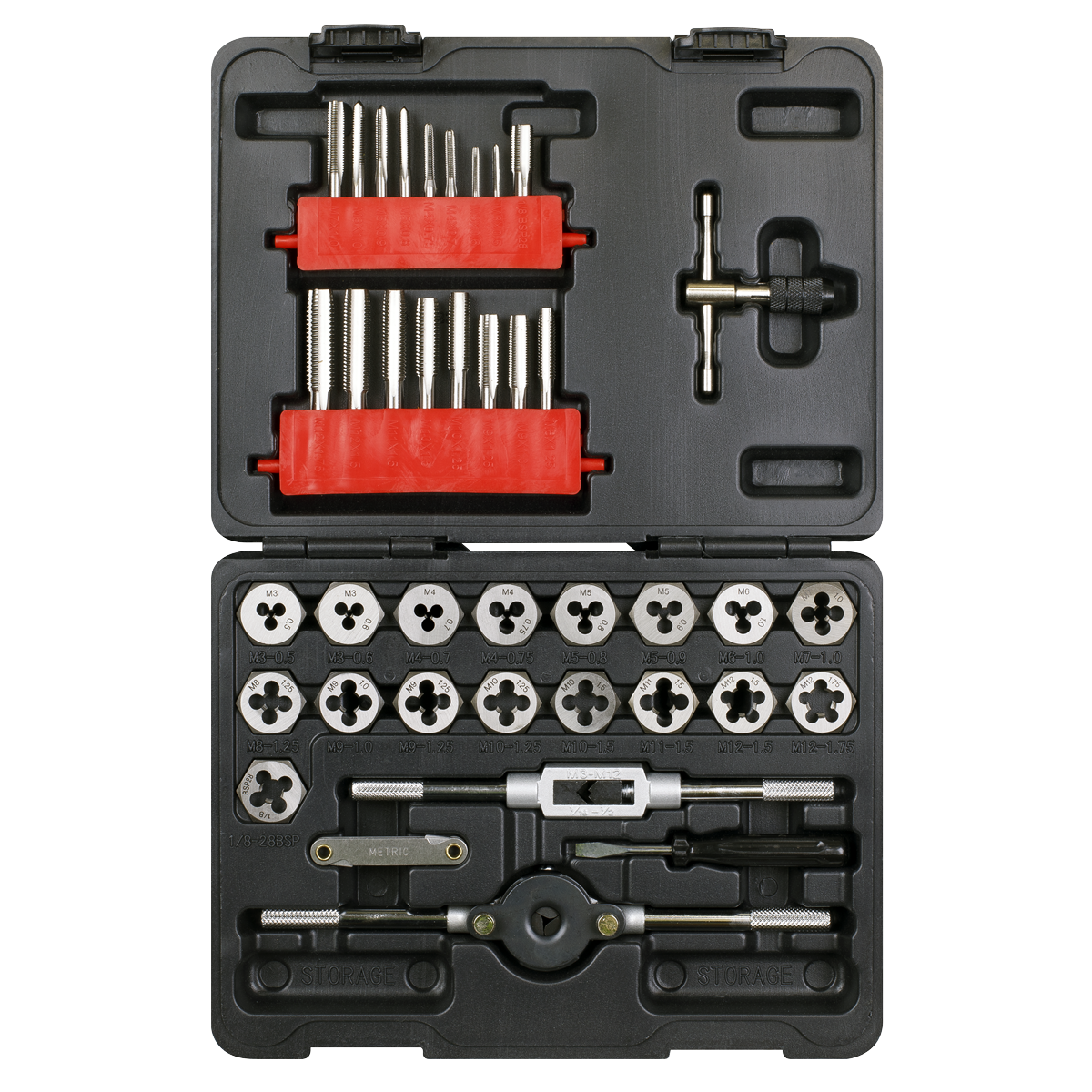 Sealey 39pc Tap & Hex Die Set AK3039HM