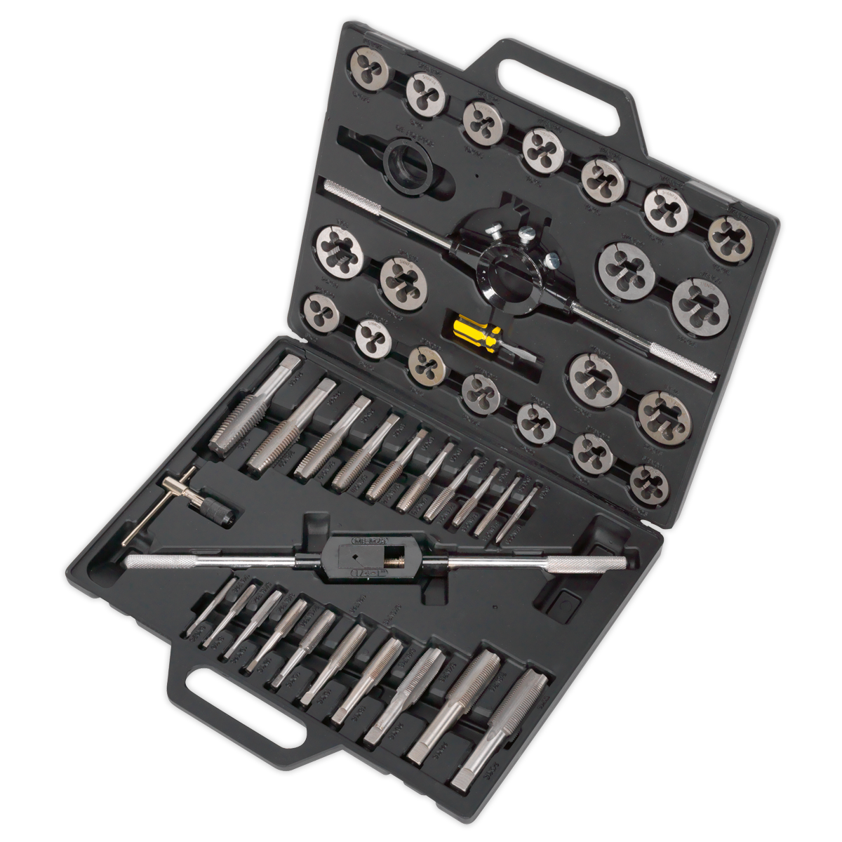 Sealey 45pc Tap & Die Set Split Dies - Imperial AK303IMP