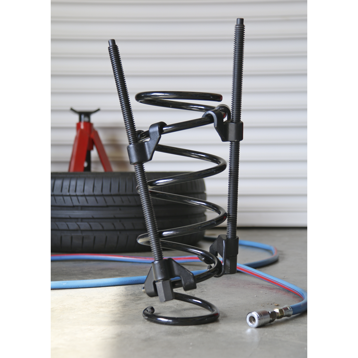 Sealey 2pc Long Reach Coil Spring Compressor AK3846