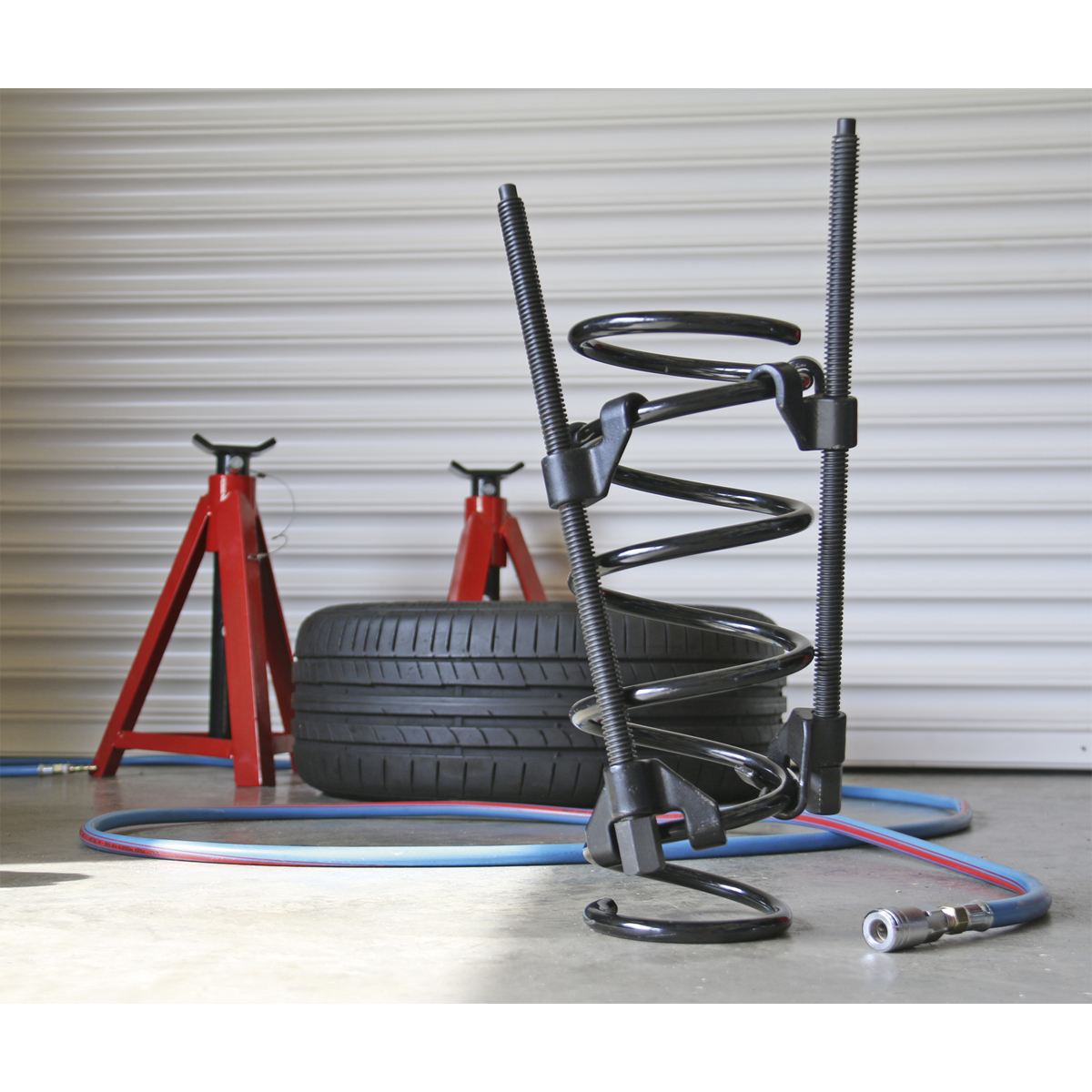 Sealey 2pc Long Reach Coil Spring Compressor AK3846