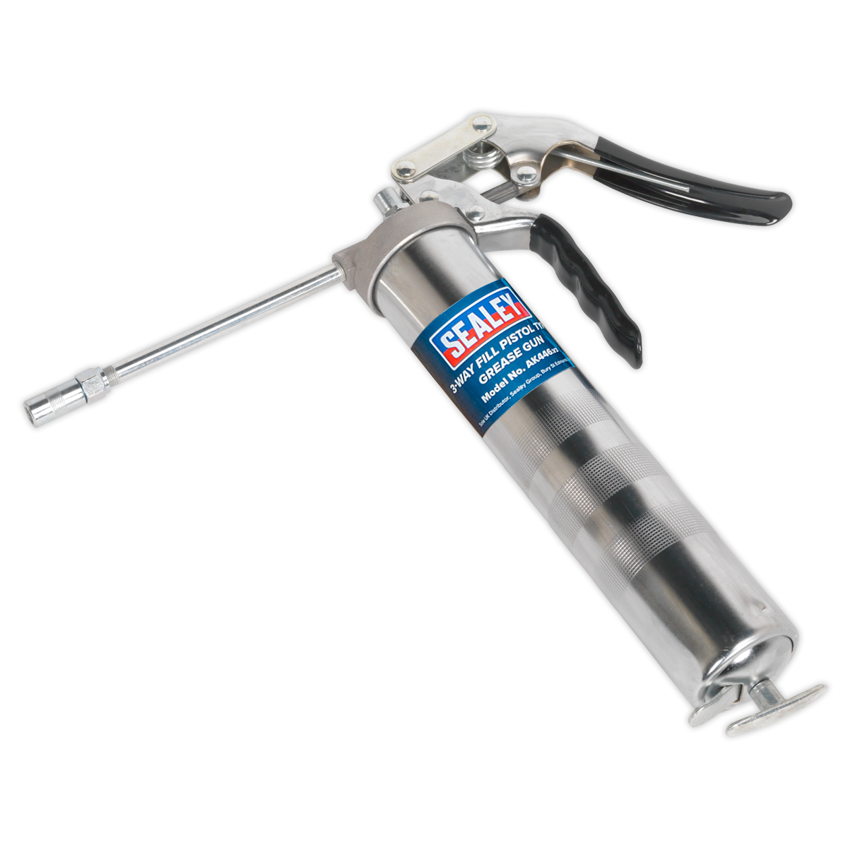 Sealey 3-Way Fill Pistol Type Grease Gun AK446