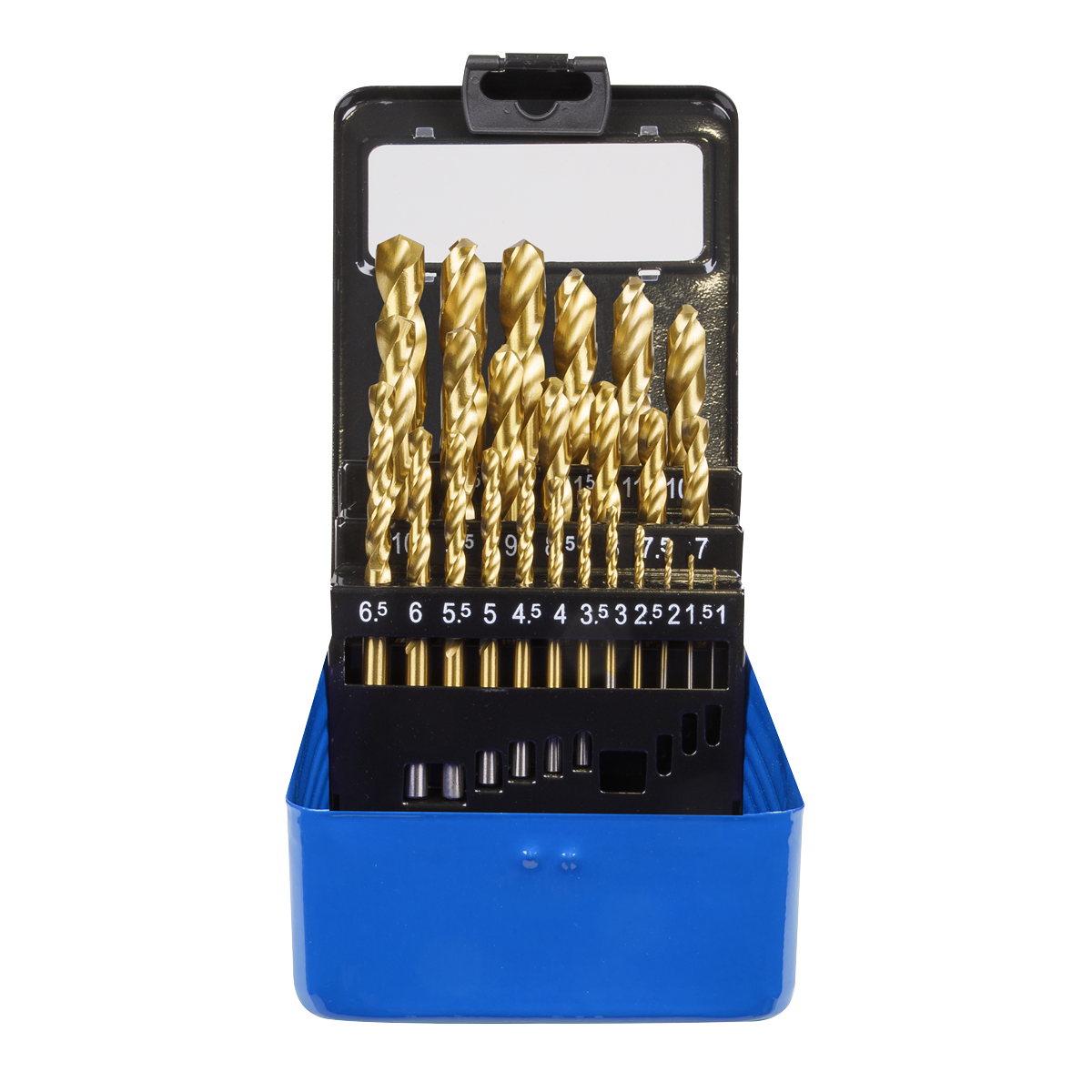 Sealey 25pc HSS Fully Ground Drill Bit Set AK4725