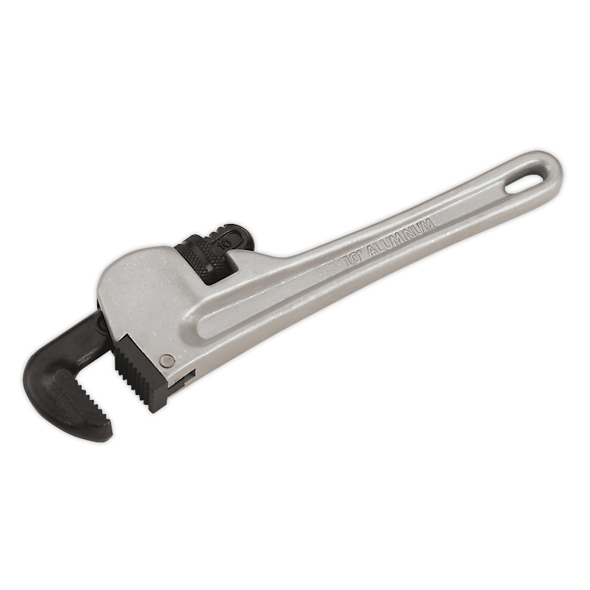 Sealey 250mm Aluminium Alloy Pipe Wrench - European Pattern AK5106