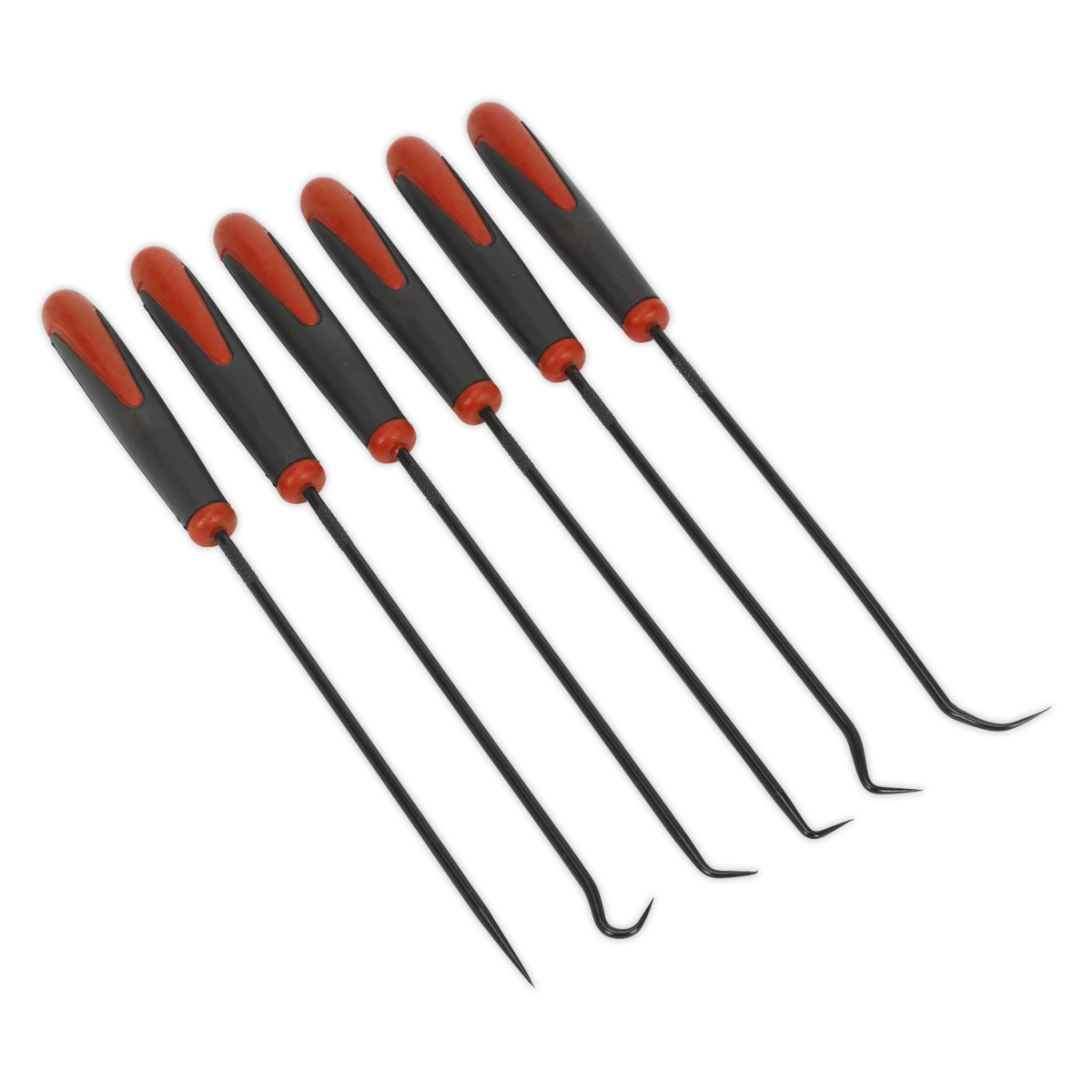 Sealey 6pc Extra-Long Pick & Hook Set AK5215