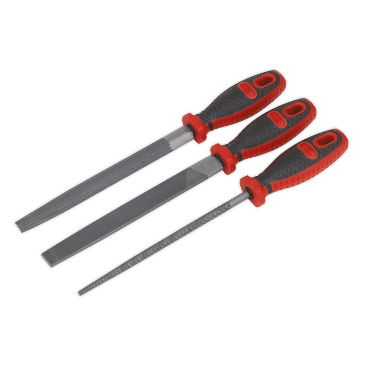 Sealey 3pc 200mm Engineer's File Set AK572