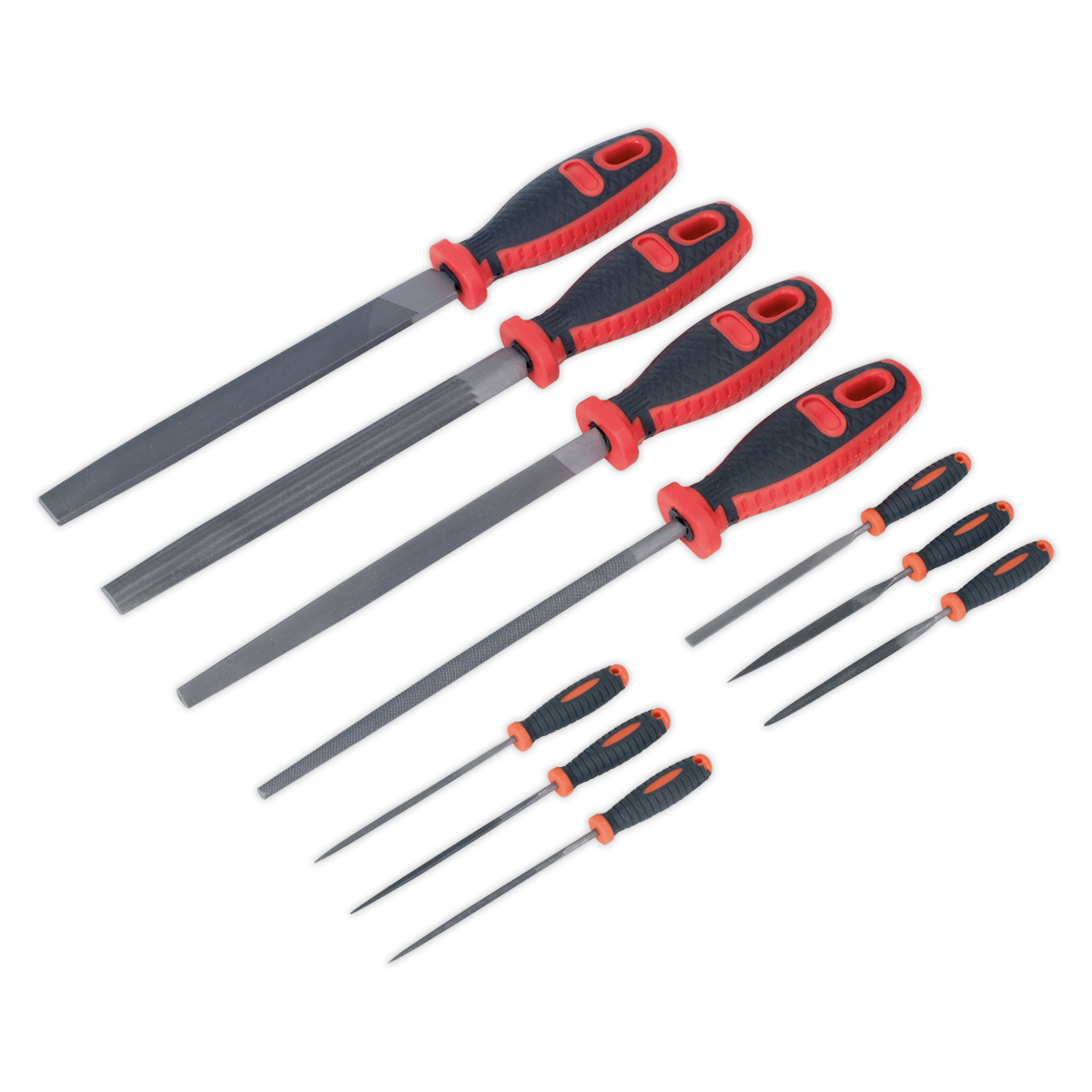 Sealey 10pc Engineer's & Needle File Set AK578