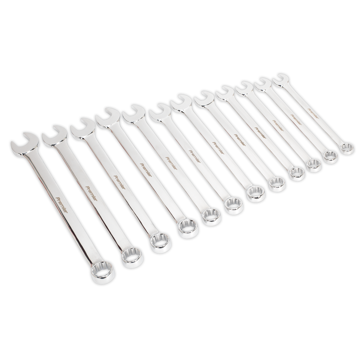 Sealey 12pc Jumbo Combination Spanner Set AK6082