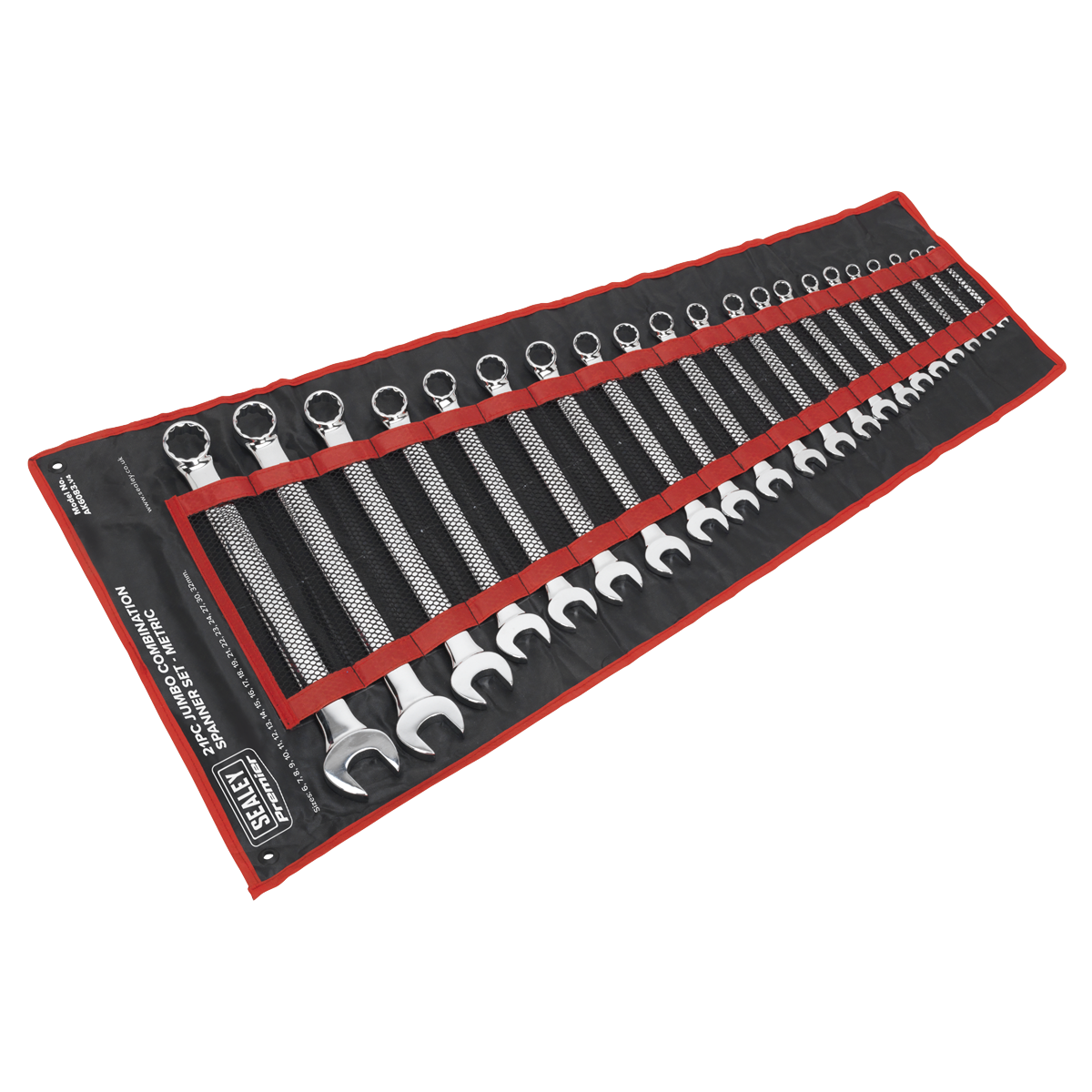 Sealey 21pc Jumbo Combination Spanner Set AK6083