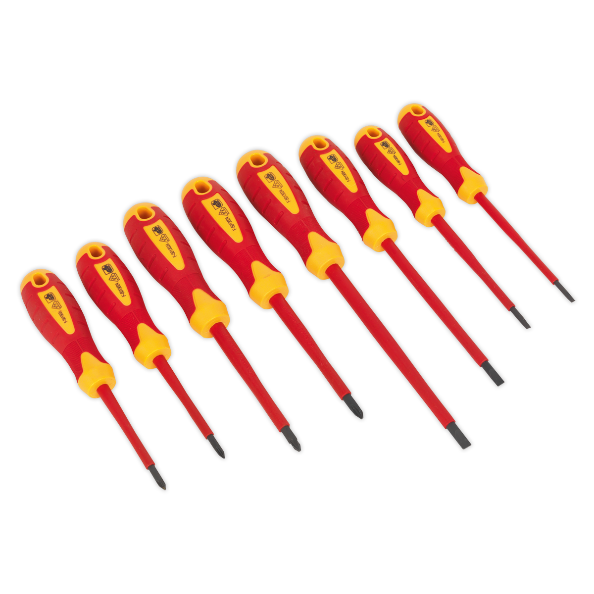 Sealey 8pc Screwdriver Set - VDE Approved AK6124