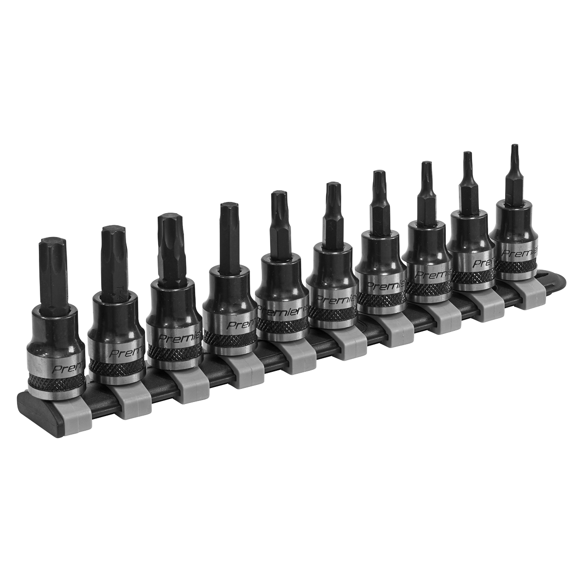 Sealey 10pc 3/8"Sq Drive TRX-Star* Socket Bit Set AK6207B