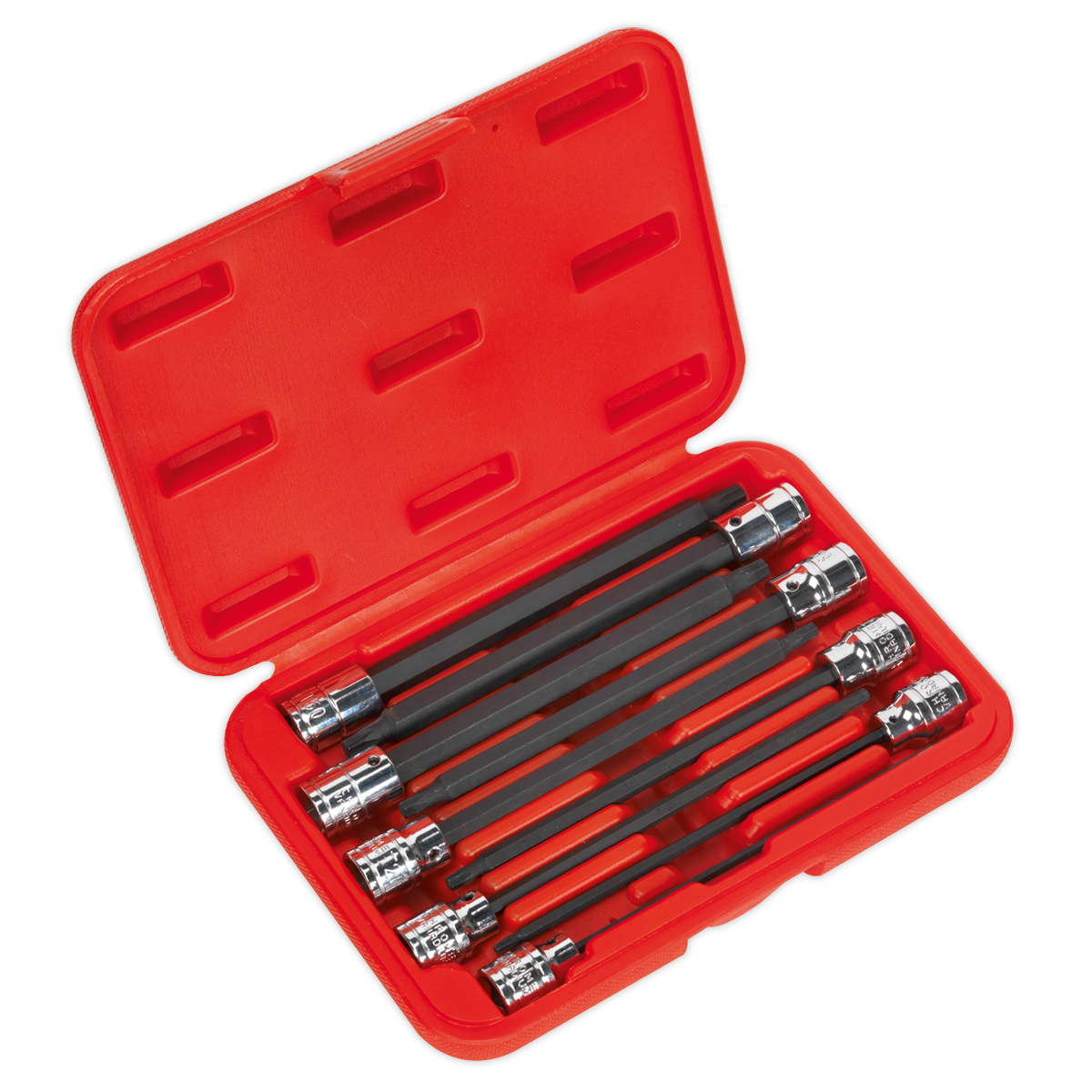 Sealey 9pc 3/8"Sq Drive TRX-Star* Socket Bit Set AK62261