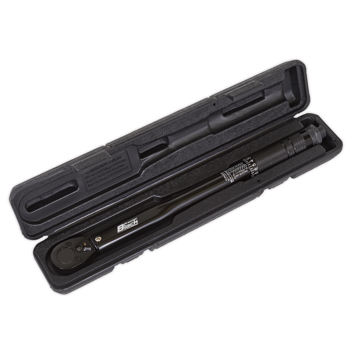 Sealey 3/8"Sq Drive Calibrated Micrometer Torque Wrench - Black Series AK623B