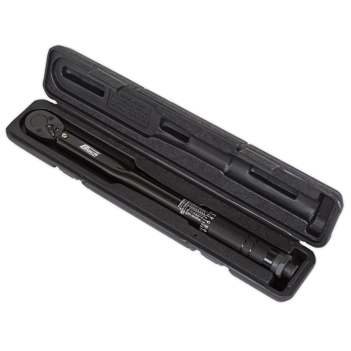 Sealey 3/8"Sq Drive Calibrated Micrometer Torque Wrench - Black Series AK623B