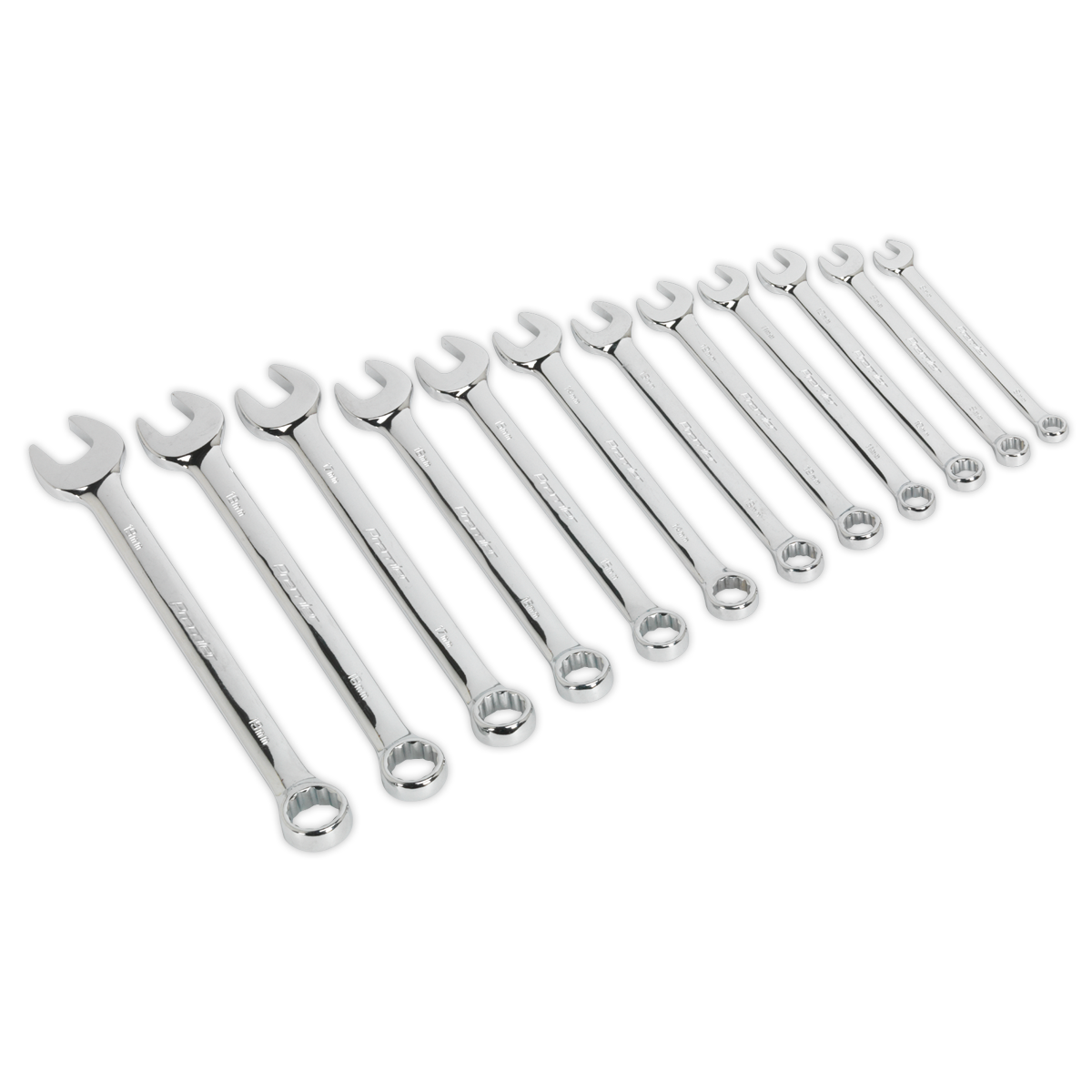 Sealey 12pc Combination Spanner Set AK63012