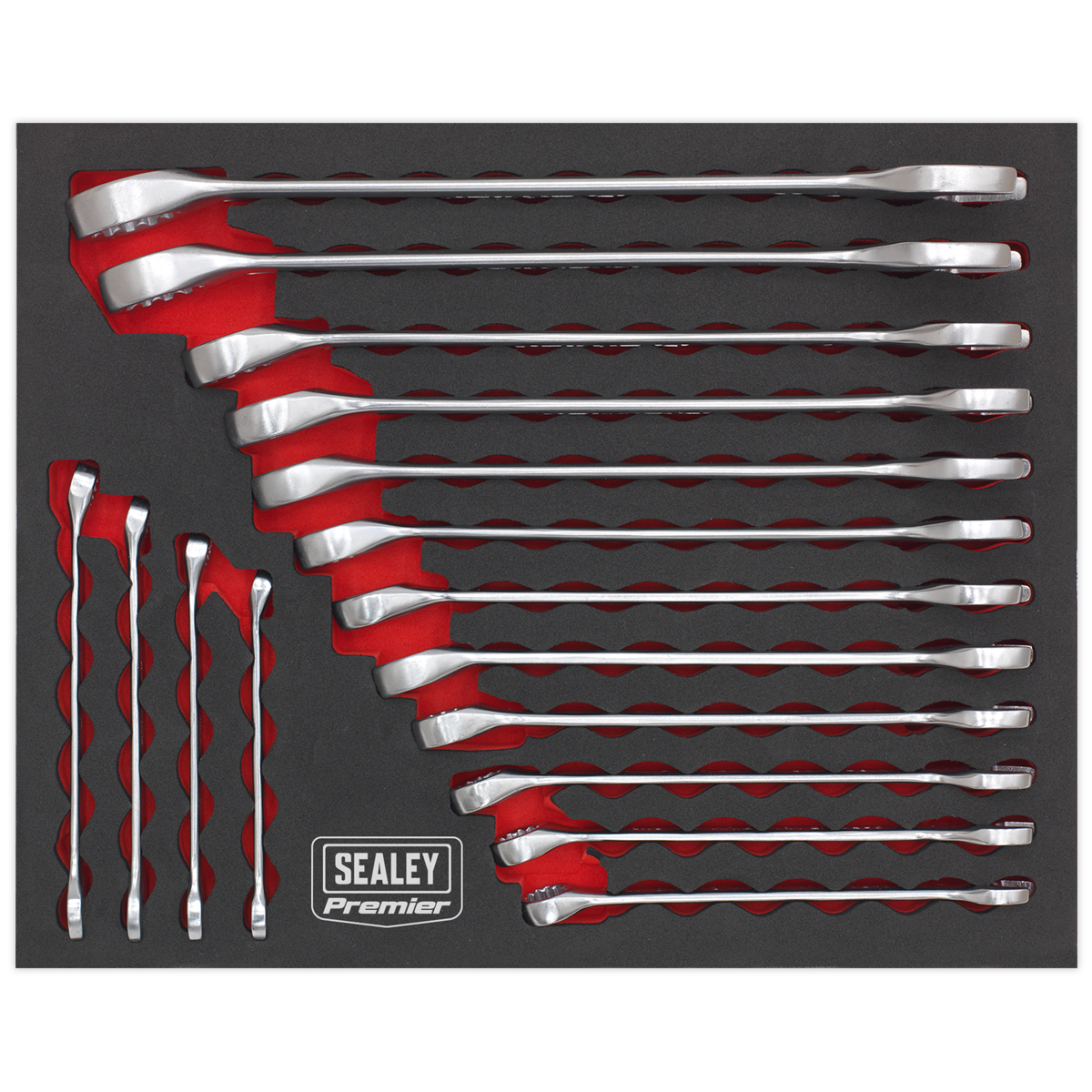 Sealey 16pc Combination Spanner Set AK63255