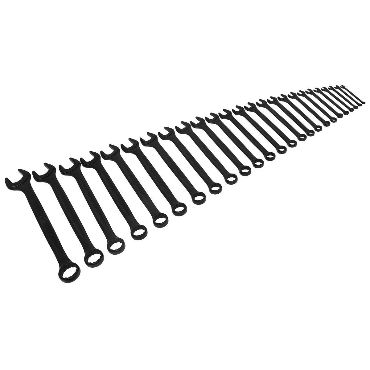 Sealey 25pc Combination Spanner Set - Black Series AK63264B