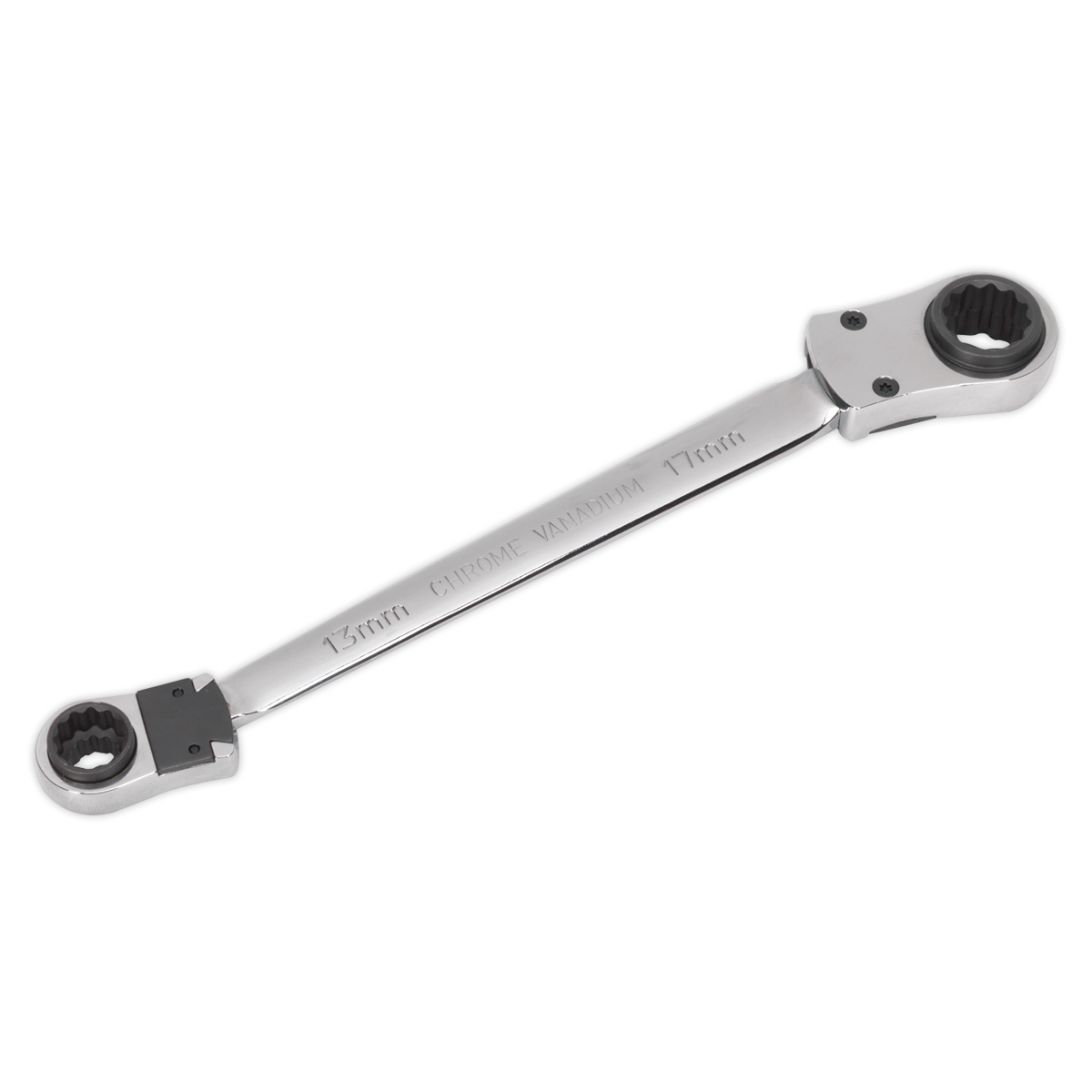 Sealey 4-in-1 Reversible Ratchet Ring Spanner AK6389