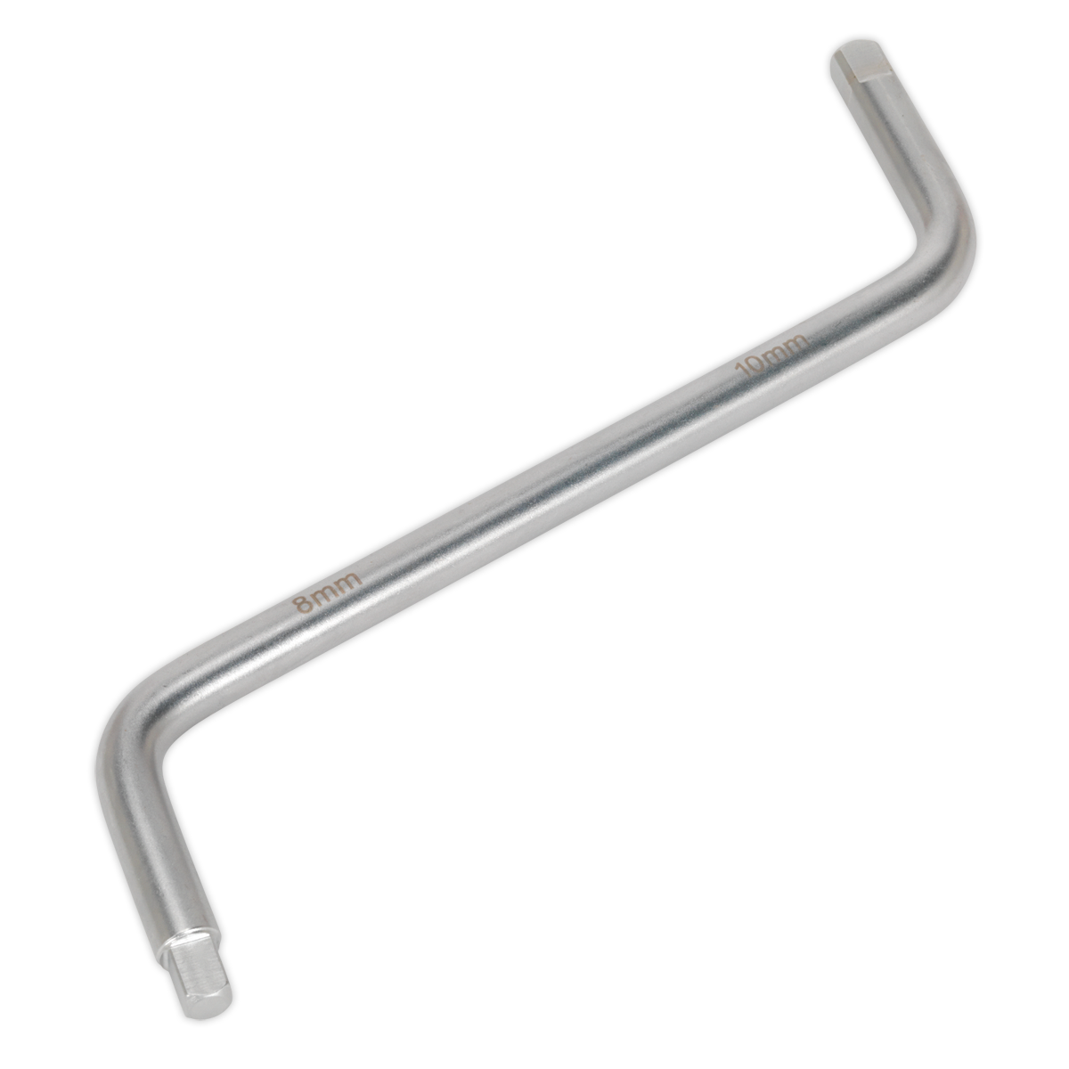 Sealey 8 & 10mm Square Drain Plug Wrench AK6405