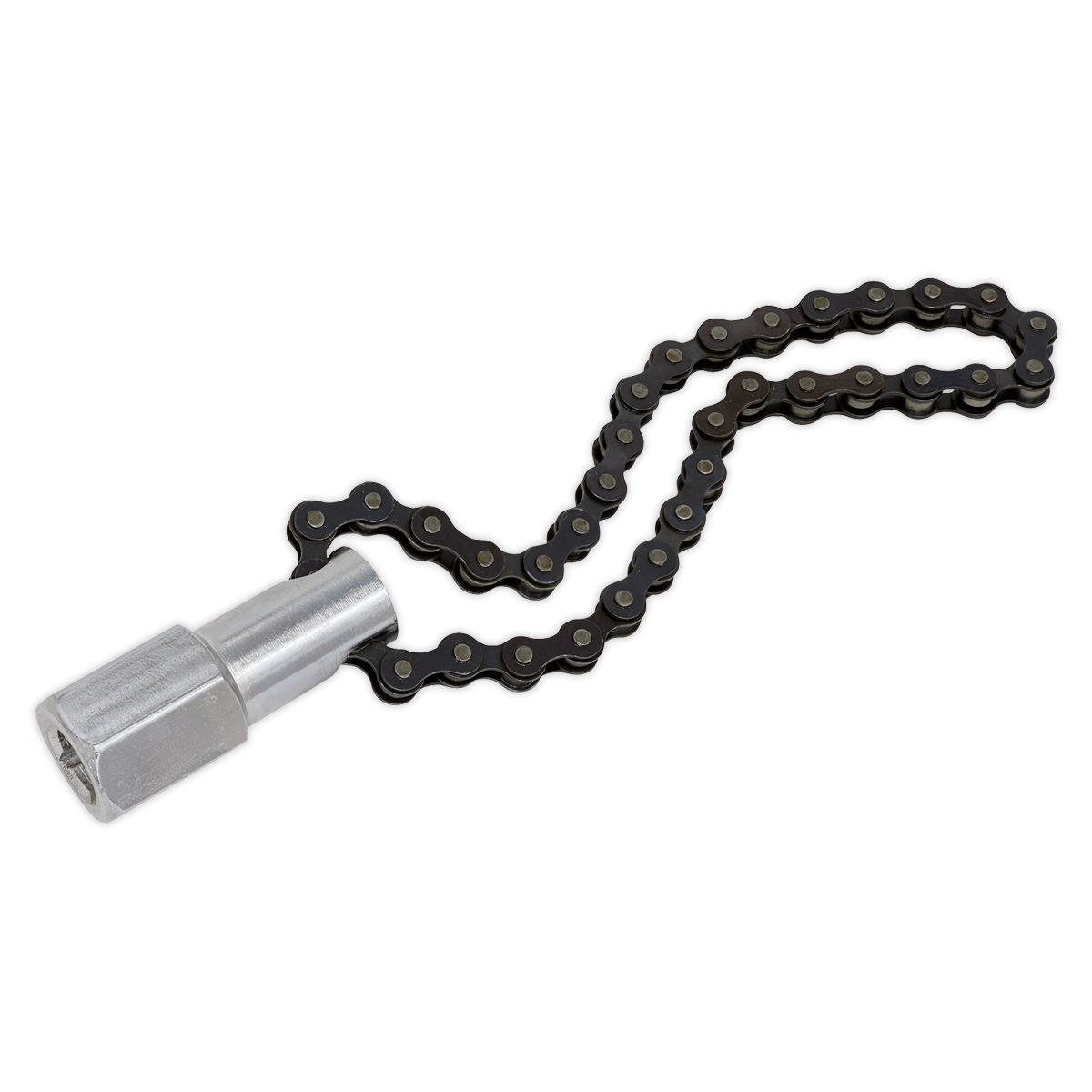 Sealey 1/2"Sq Drive Oil Filter Chain Wrench Ø135mm Capacity AK641
