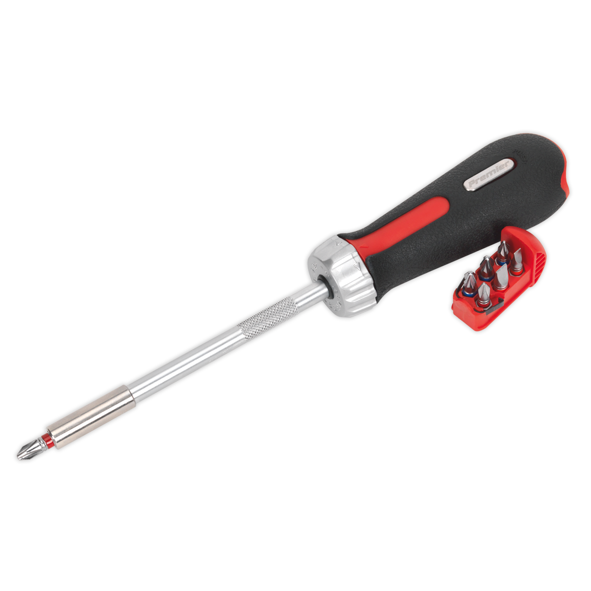 Sealey 8pc Fine Tooth Ratchet Screwdriver Set - Platinum Series AK64907