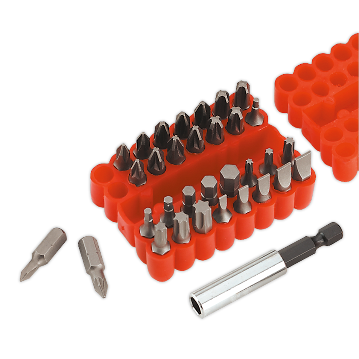 Sealey 34pc Gearless Ratchet Screwdriver Set AK6498