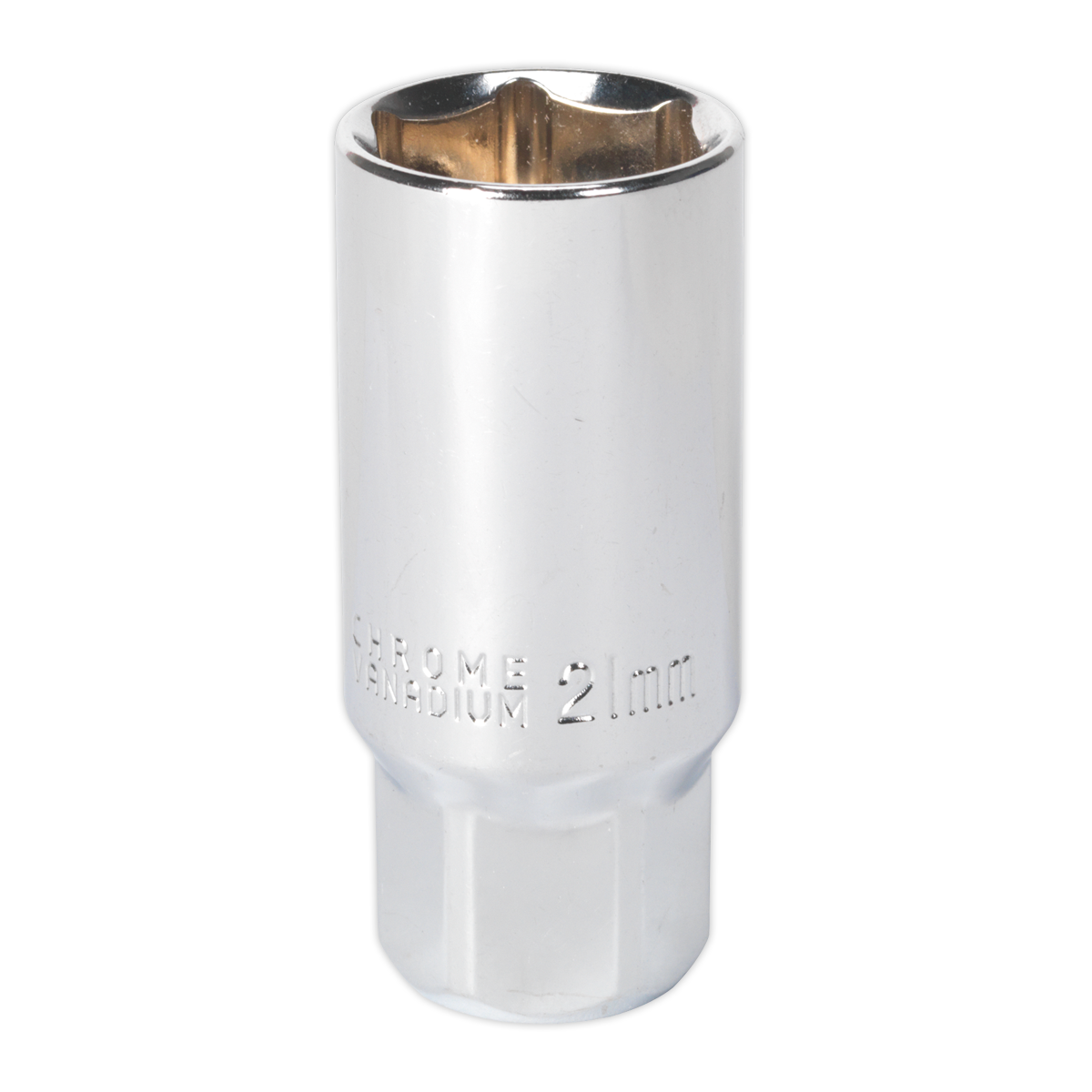 Sealey 21mm 3/8"Sq Drive Spark Plug Socket - Magnetic AK6541