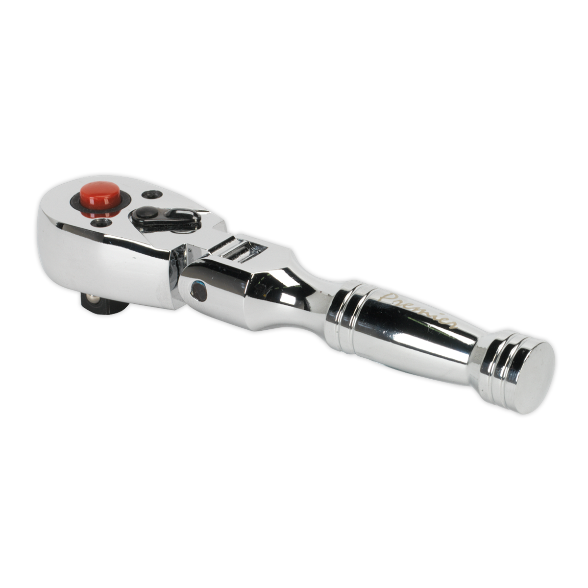 Sealey 3/8"Sq Drive Stubby Flexi-Head Ratchet Wrench AK661SF