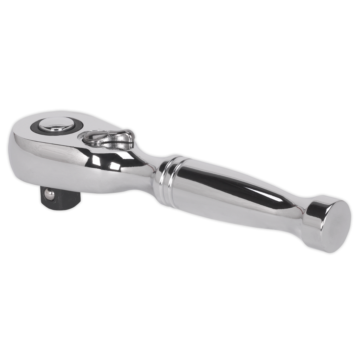 Sealey 3/8"Sq Drive Stubby Pear-Head Ratchet Wrench - Flip Reverse AK661S
